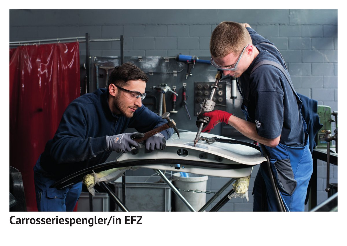 Carrosserie­speng­ler / Carrosserie­speng­lerin EFZ