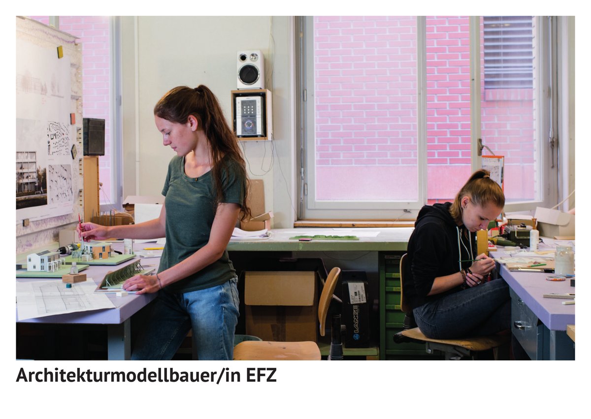 Architektur­modell­bauer / Architektur­modell­bauerin EFZ