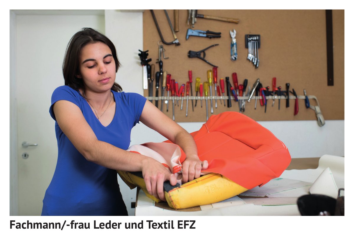 Fach­mann / Fach­frau Leder und Textil EFZ