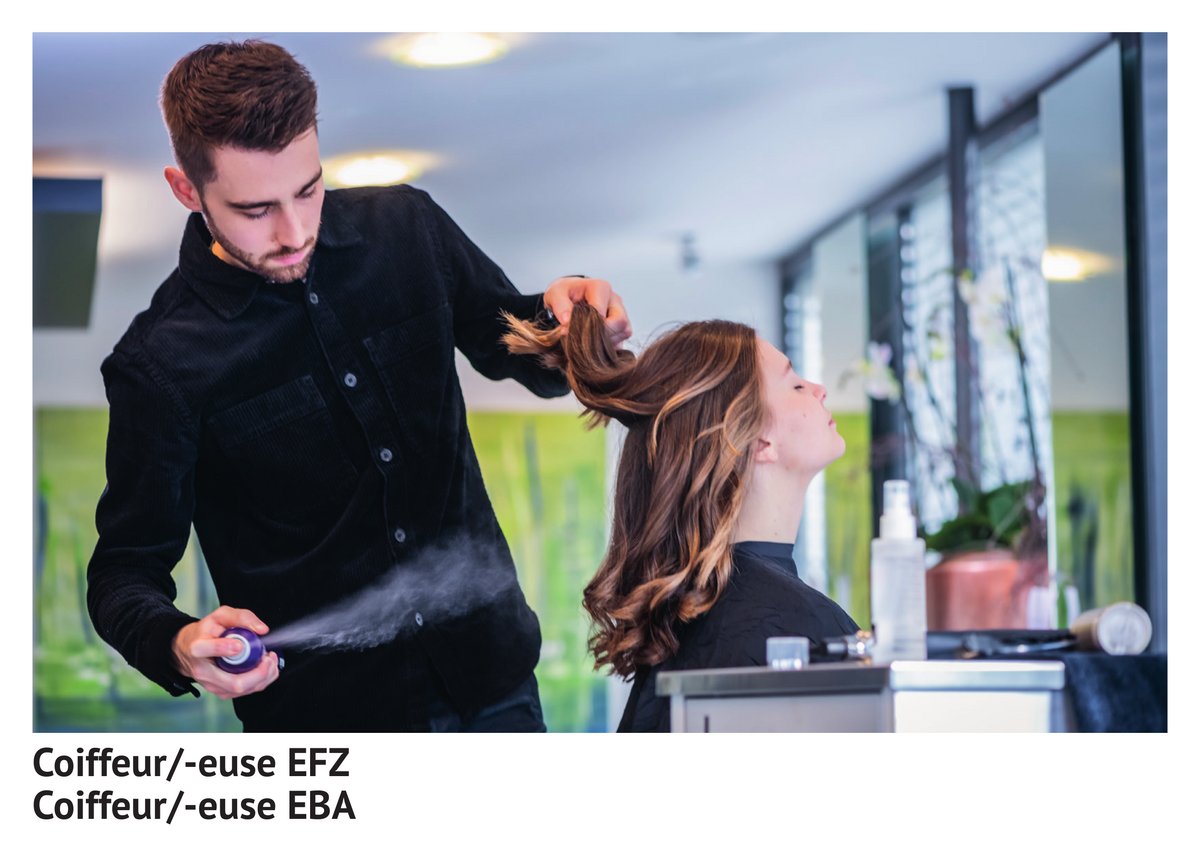 Coiffeur / Coiffeuse EFZ, Coiffeur / Coiffeuse EBA