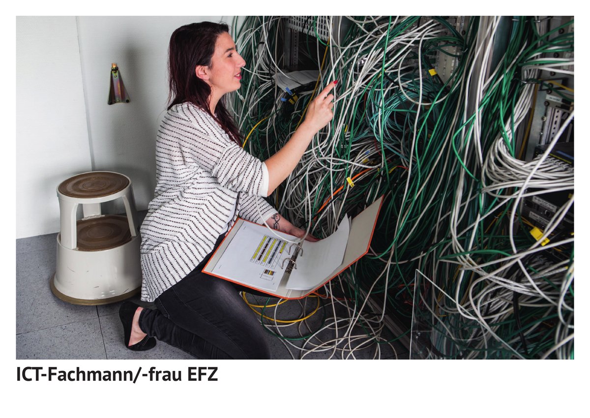 ICT-Fach­mann / ICT-Fach­frau EFZ