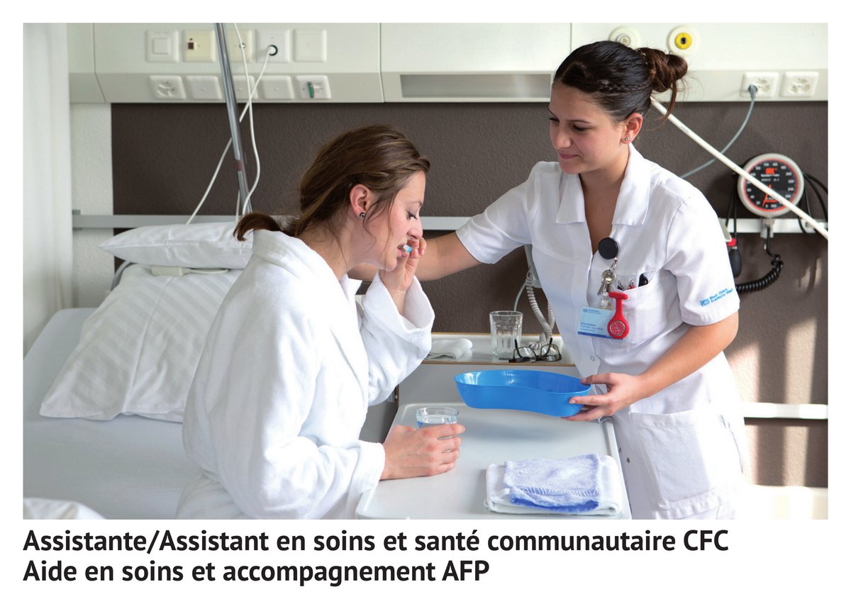 Assi­stan­te /assi­stant en soins et san­té co­mmu­nau­tai­re CFC, ai­de en soins et accom­pa­gne­ment AFP