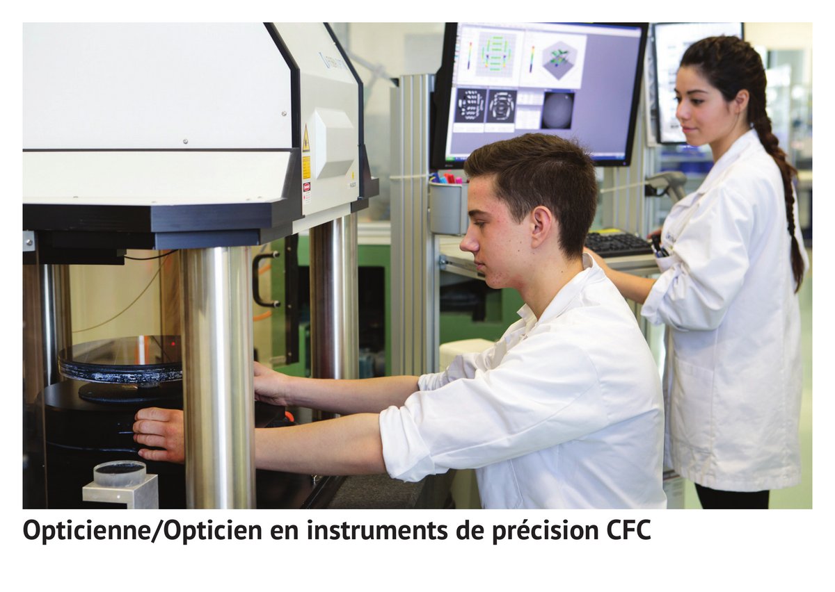 Opticienne/opticien en instruments de précision