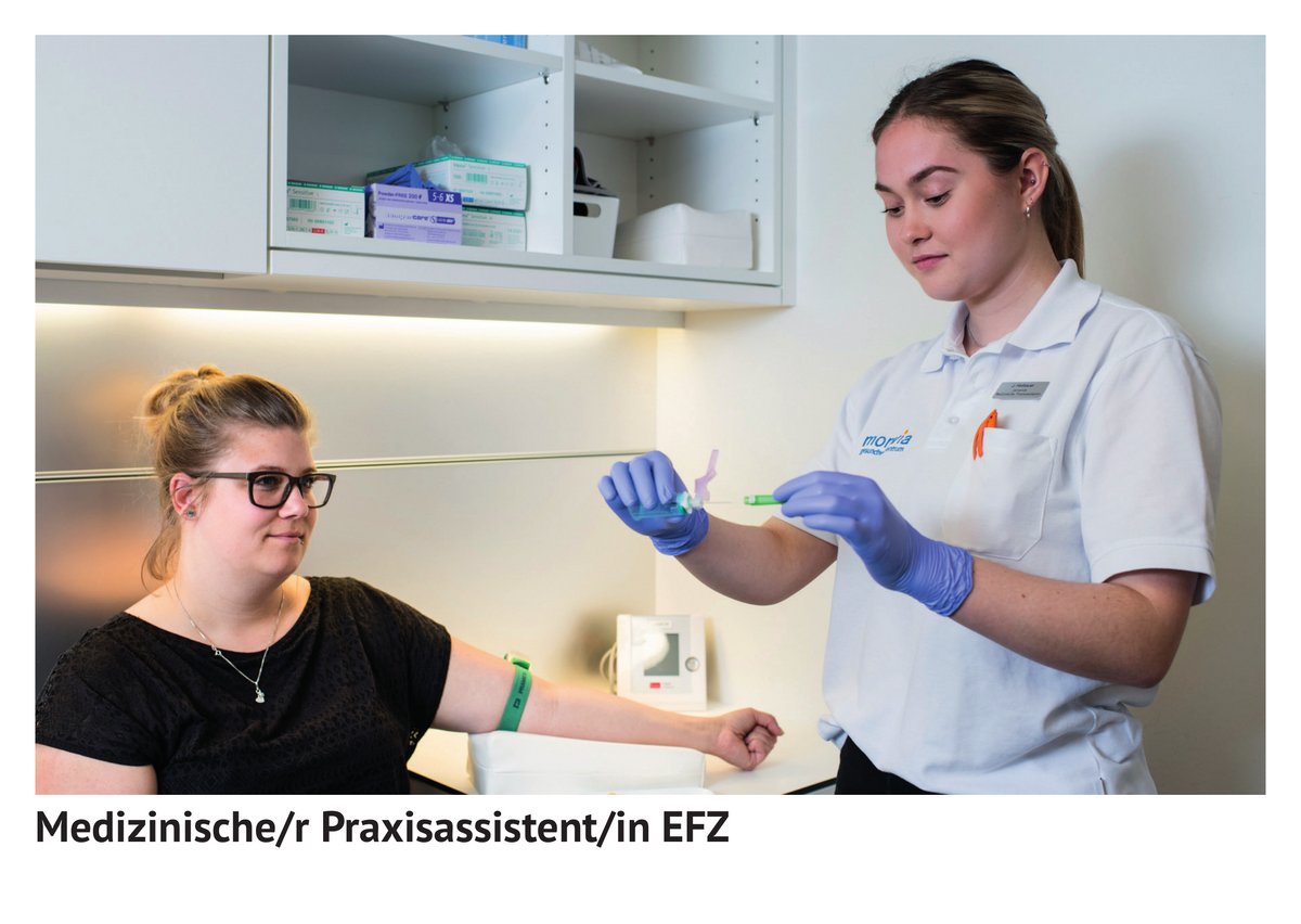 Me­di­zi­nischer Praxis­assistent / Me­di­zi­nische Praxis­assistentin EFZ