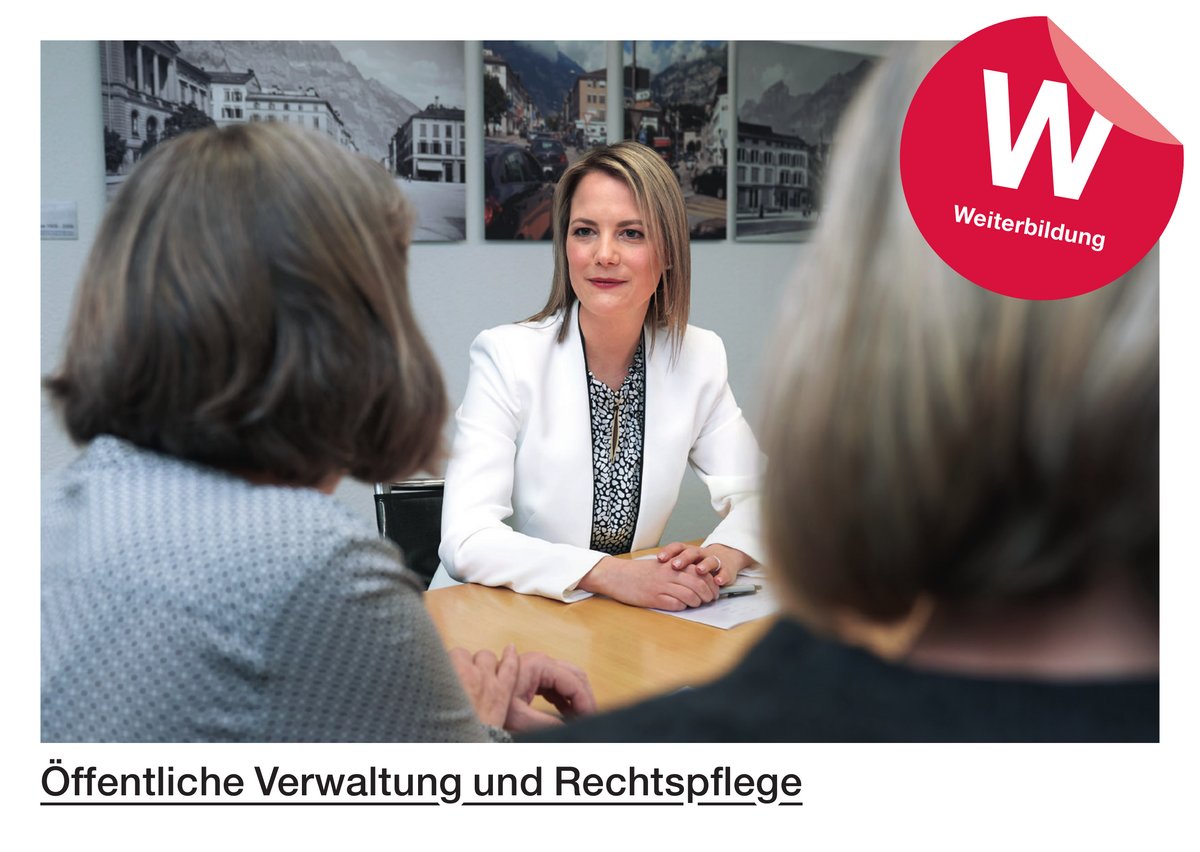 Öffent­liche Ver­wal­tung und Rechts­pfle­ge (Wei­ter­bil­dung)