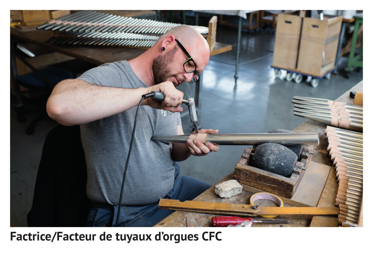 Fa­ctri­ce/fa­cteur de tuy­aux d'or­gues CFC