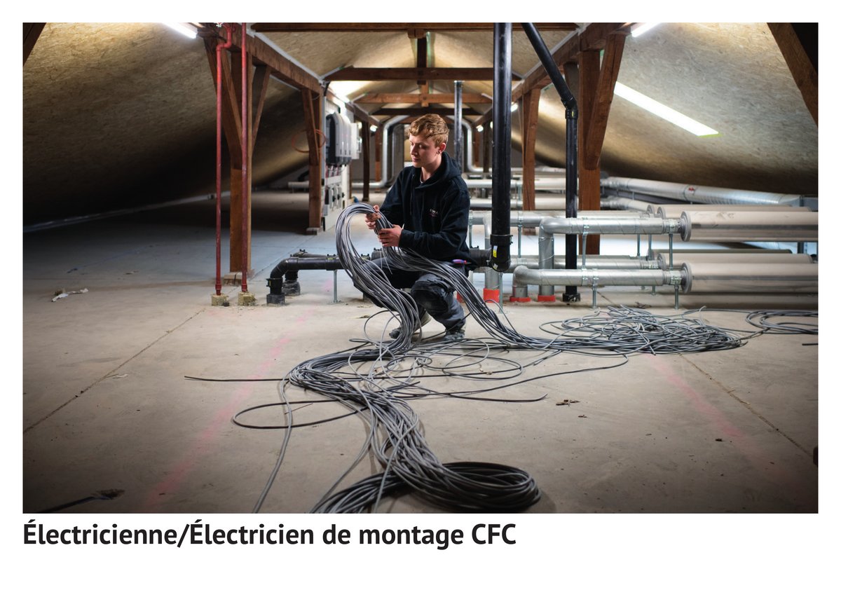 Électricienne/électricien de montage CFC