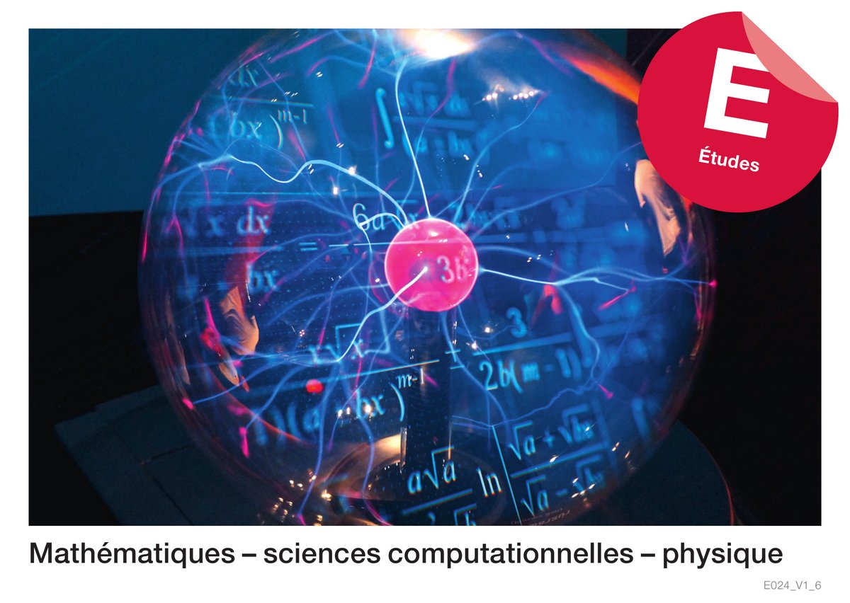 Mathé­ma­ti­ques - sci­en­ces com­pu­ta­tion­nel­les - physi­que (E­tu­des)