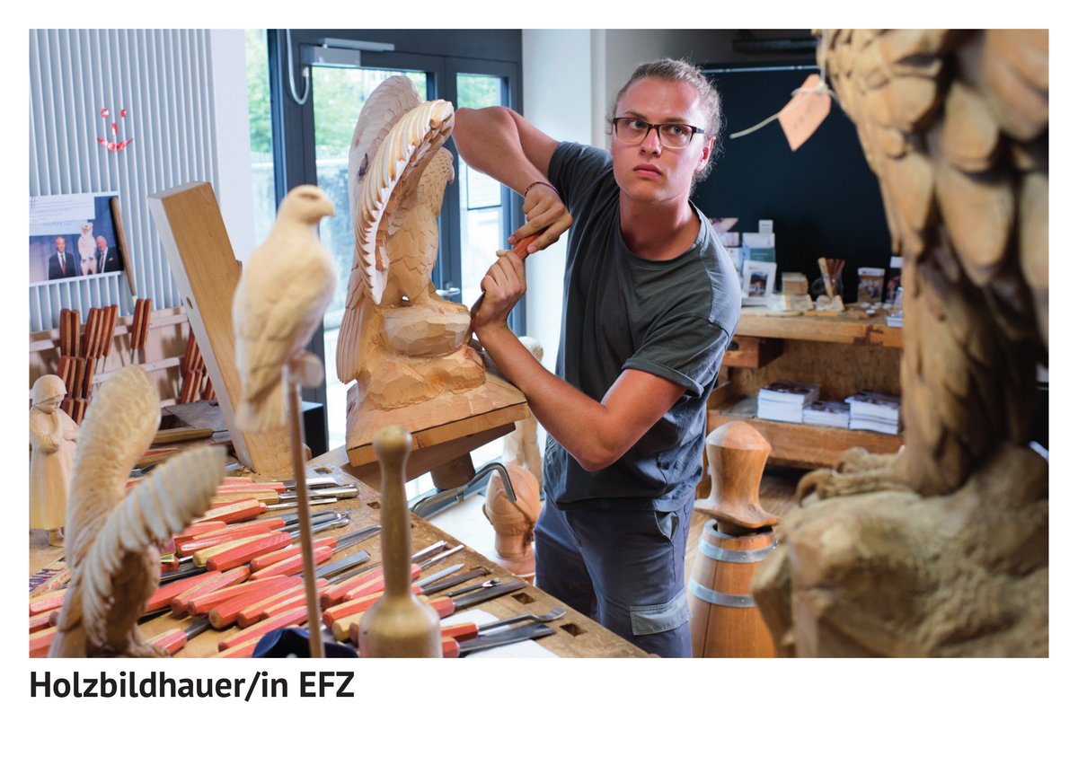 Holz­bild­hauer / Holz­bild­hauerin EFZ