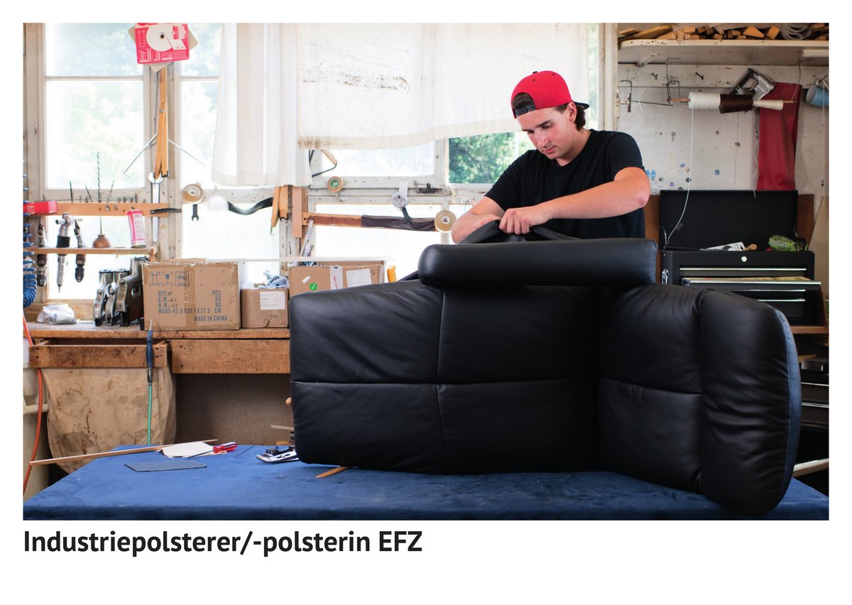 Industrie­pols­te­rer / Industrie­pols­te­rin EFZ 