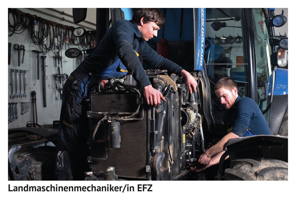 Land­maschinen­mechaniker / Land­maschinen­mechanikerin EFZ