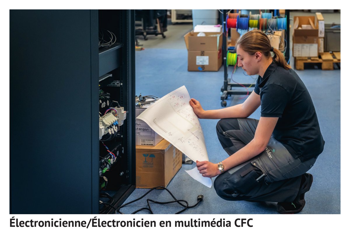 Électronicienne/électronicien en multimédia CFC