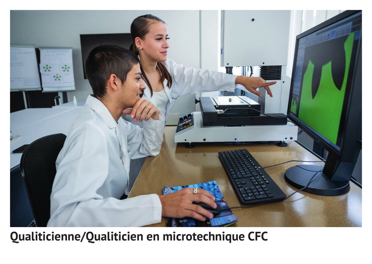 Qualiticienne/qualiticien en microtechnique CFC 