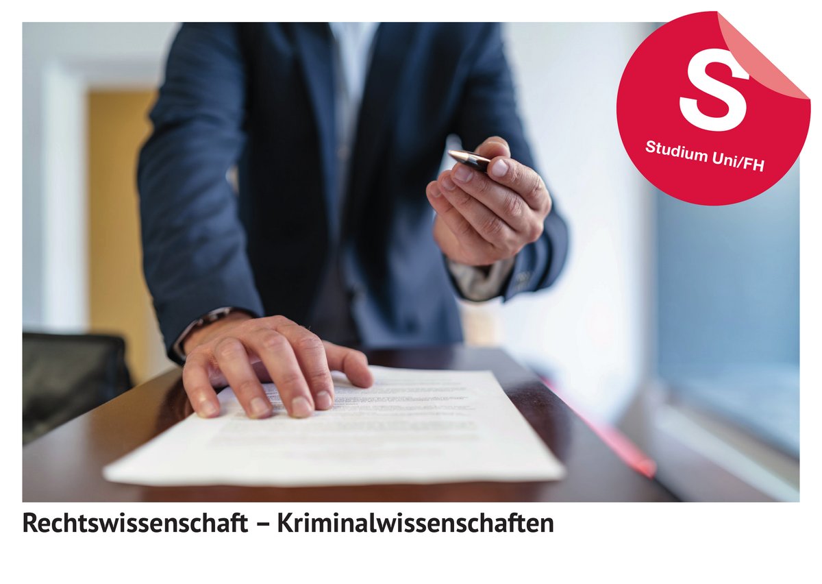 Rechts­wis­sen­schaft - Kriminal­wis­sen­schaften (Stu­di­um)