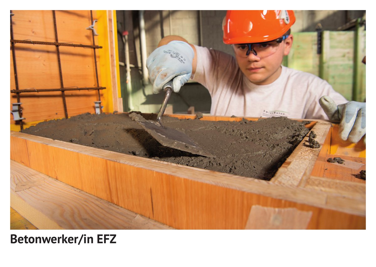 Beton­werker / Beton­werkerin EFZ