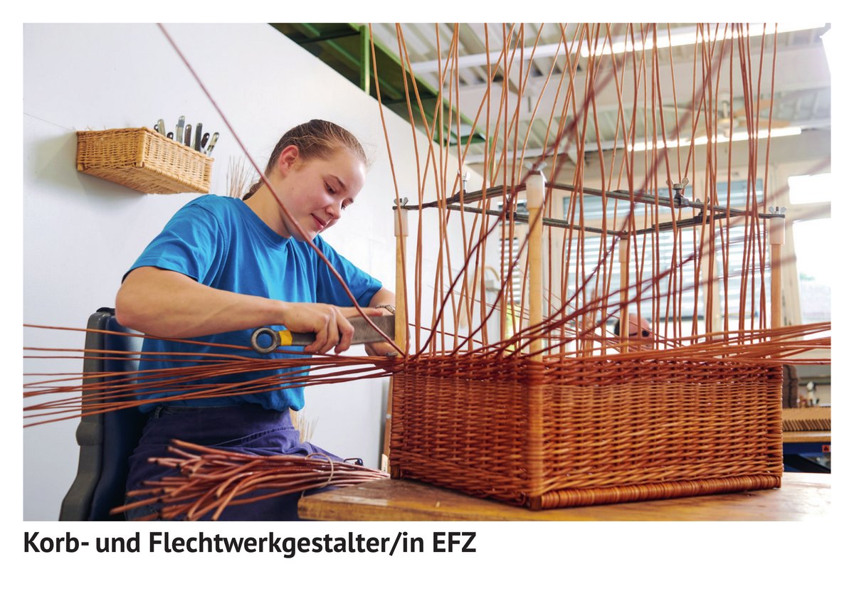 Korb- und Flecht­werk­gestalter / Korb- und Flecht­werk­gestalterin EFZ