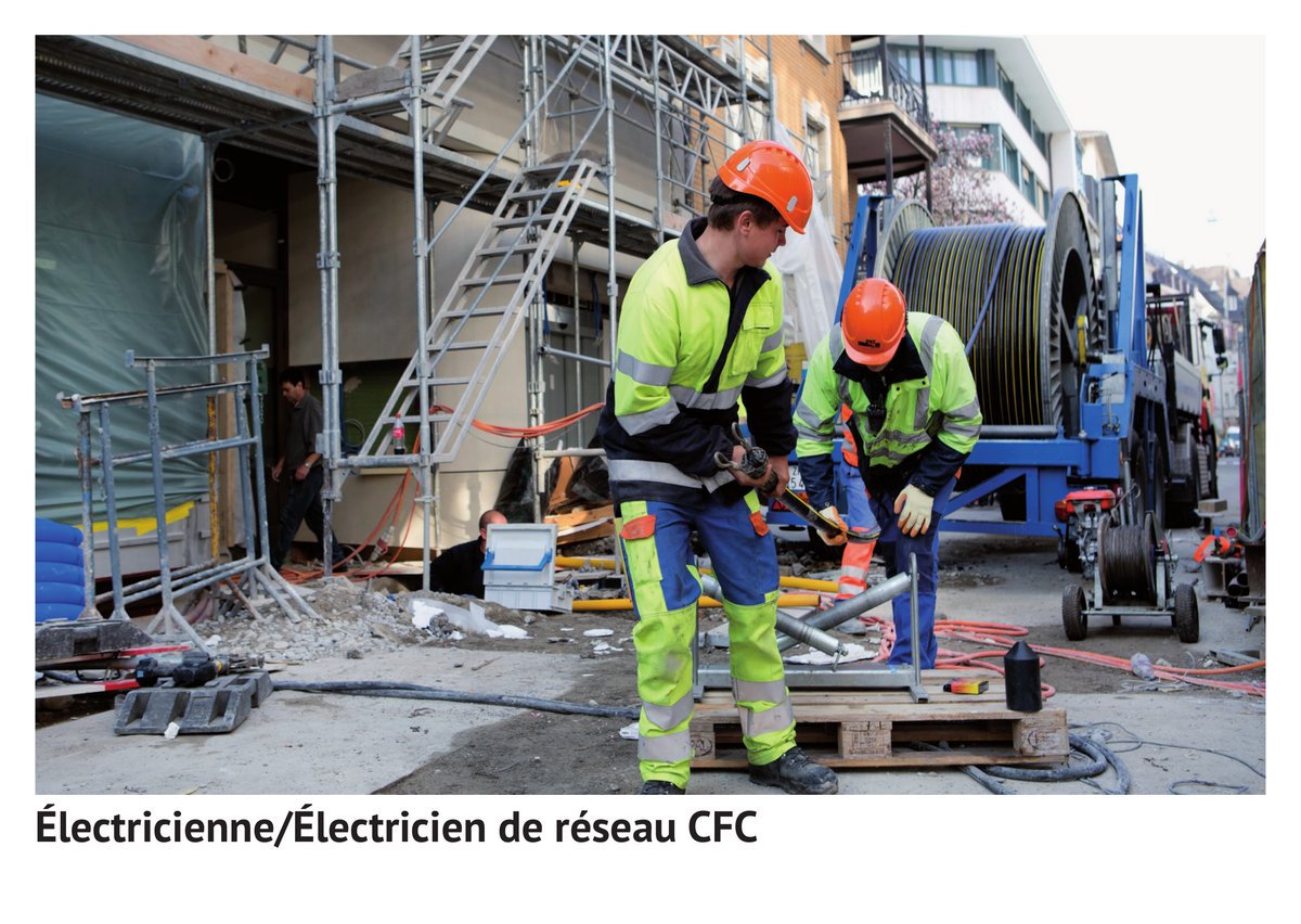 Électricienne/électricien de réseau CFC