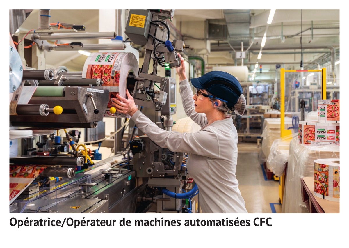 Opératrice /opérateur de machines automatisées CFC