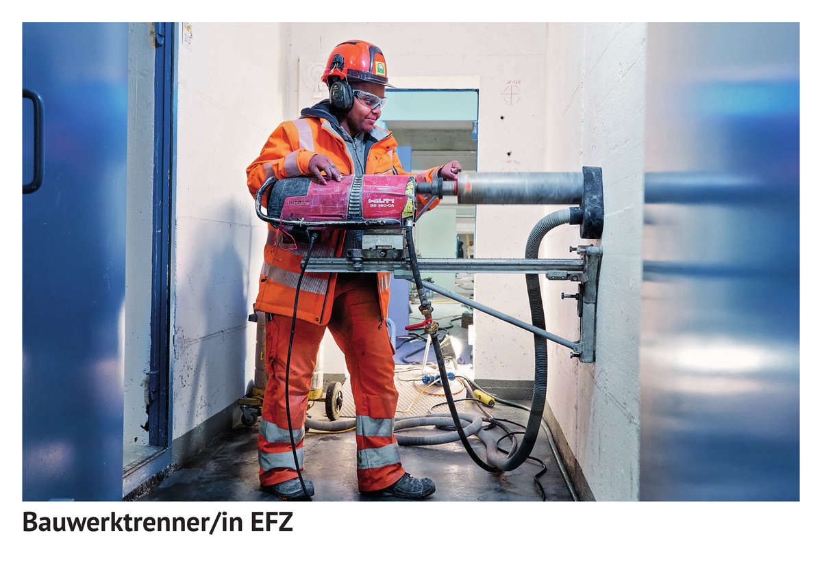 Bau­werk­trenner / Bau­werk­trennerin EFZ