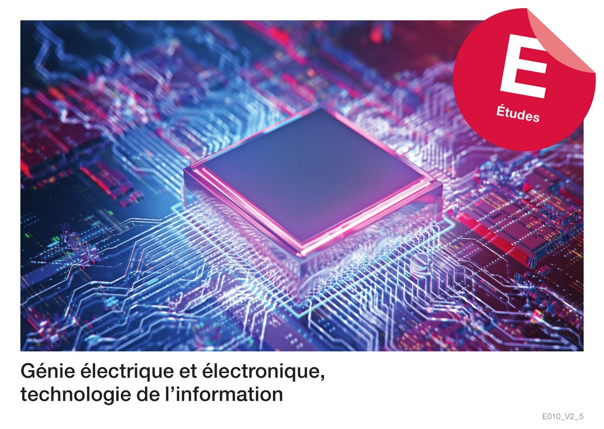 Génie électrique et électronique, technologie de l’information (Etudes)