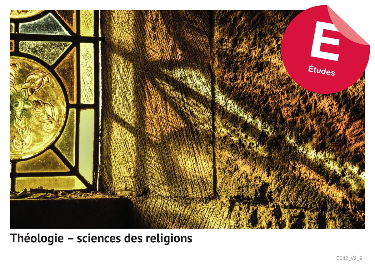 Théolo­gie – Sciences des reli­gions (E­tu­des)