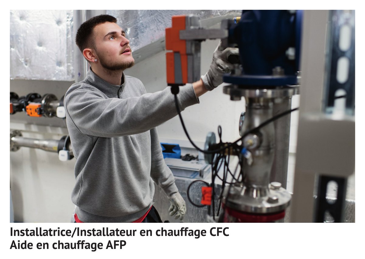 Ins­tal­la­tri­ce/ins­tal­la­teur en chauf­fa­ge CFC, aide en chauffage AFP