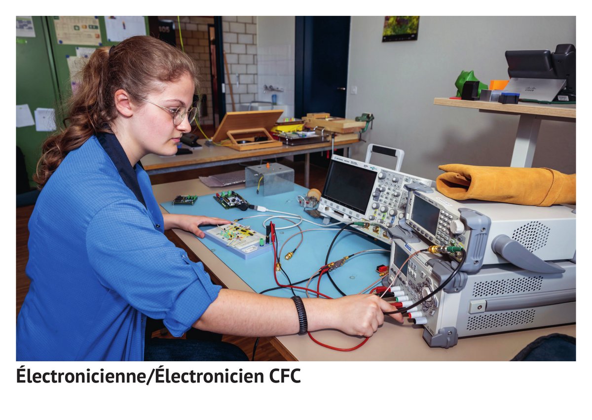 Électronicienne/électronicien CFC