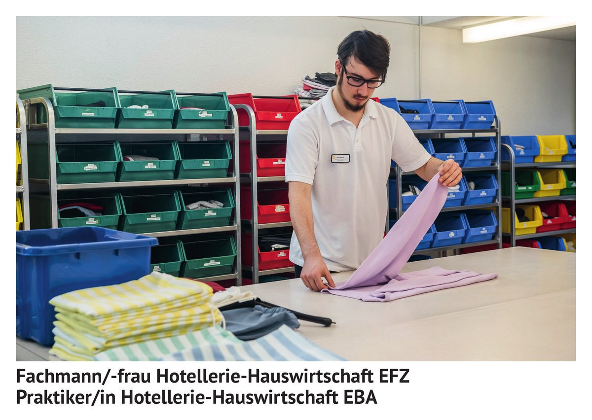 Fachmann / Fachfrau Hotellerie-Hauswirtschaft EFZ, Praktiker / Praktikerin Hotellerie-Hauswirtschaft EBA