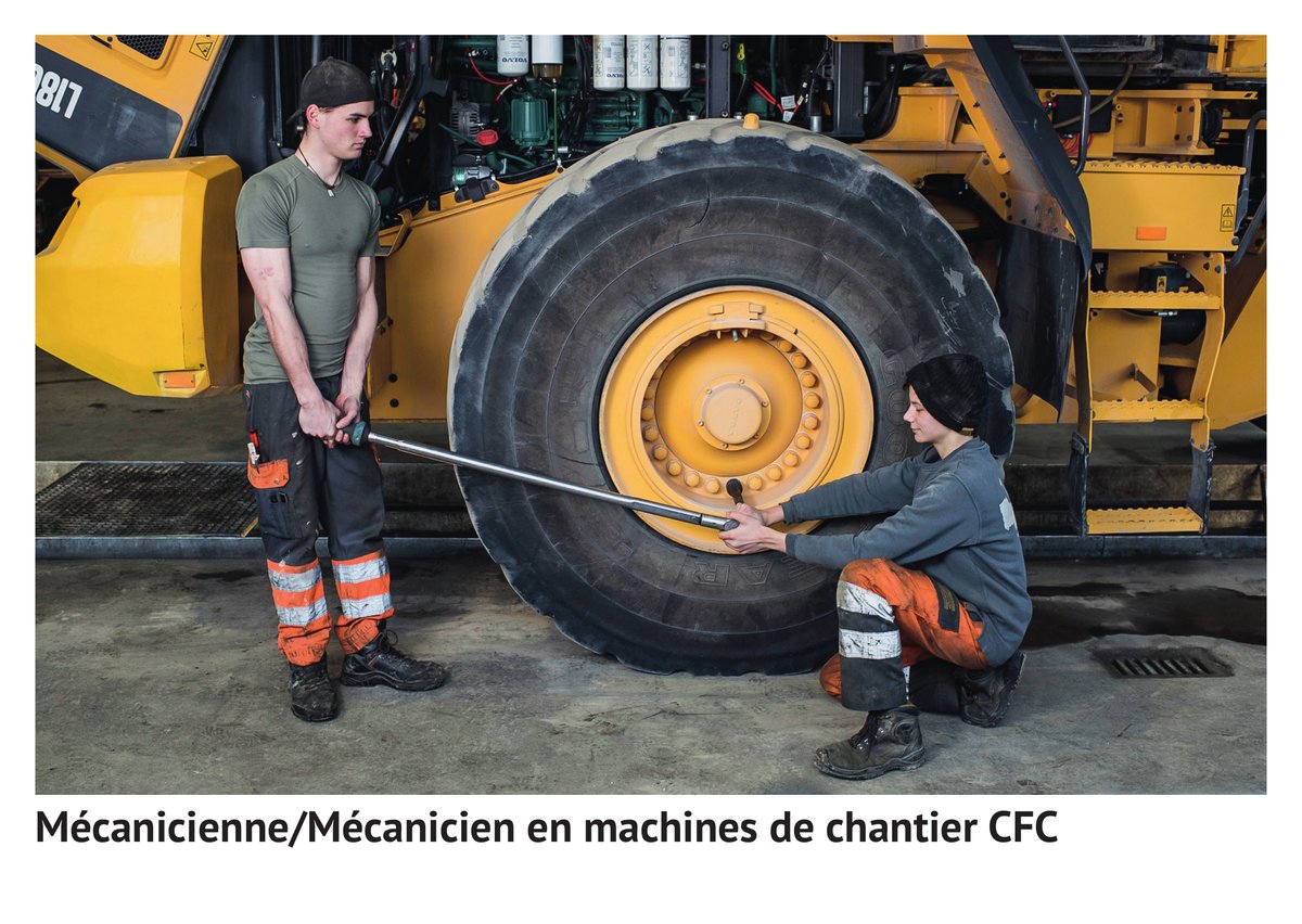 Mécanicienne/mécanicien en machines de chantier CFC