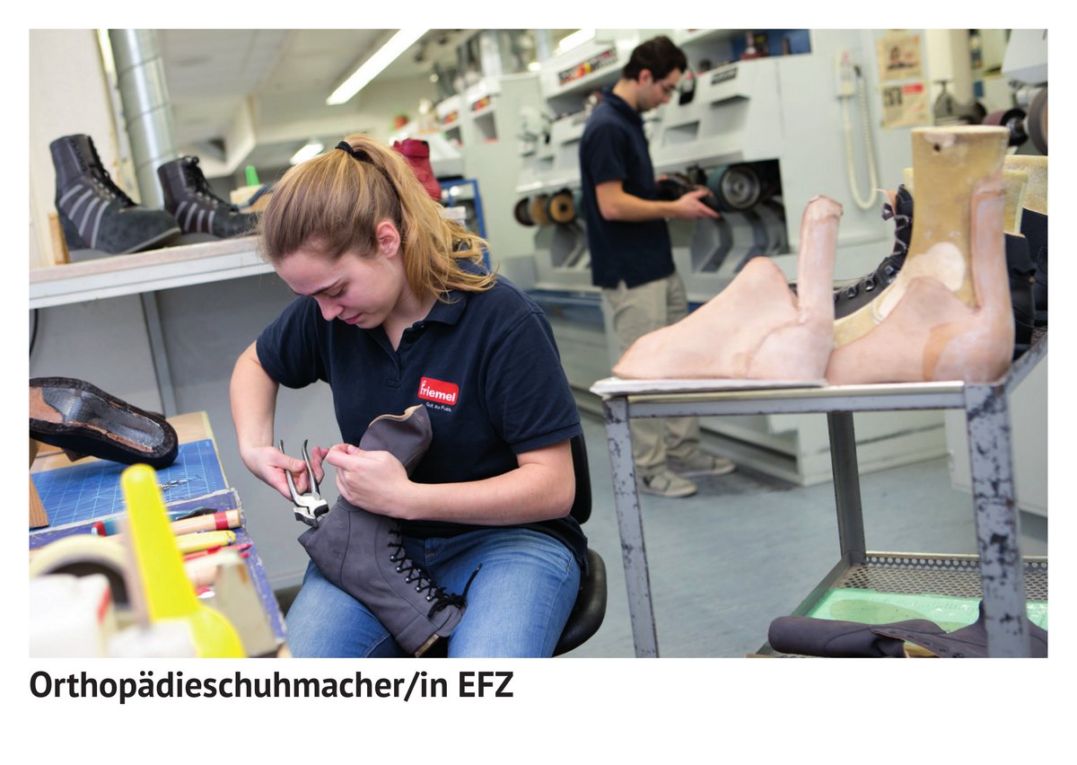 Orthopädie­schuh­macher / Orthopädie­schuh­macherin EFZ