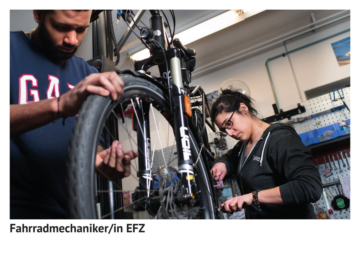 Fahrrad­mechaniker / Fahrrad­mechanikerin EFZ