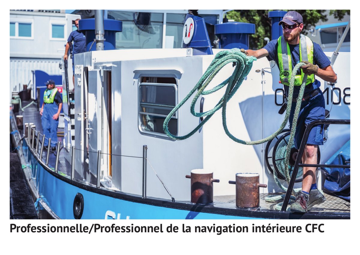 Professionnelle/Professionnel de la navigation intérieure CFC